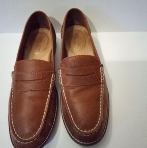 Sperry Seaport Penny Loafer Tan